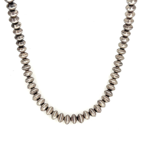 Silver Beads Necklace