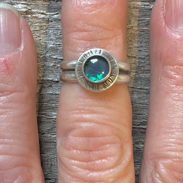 Idaho Opal Ring